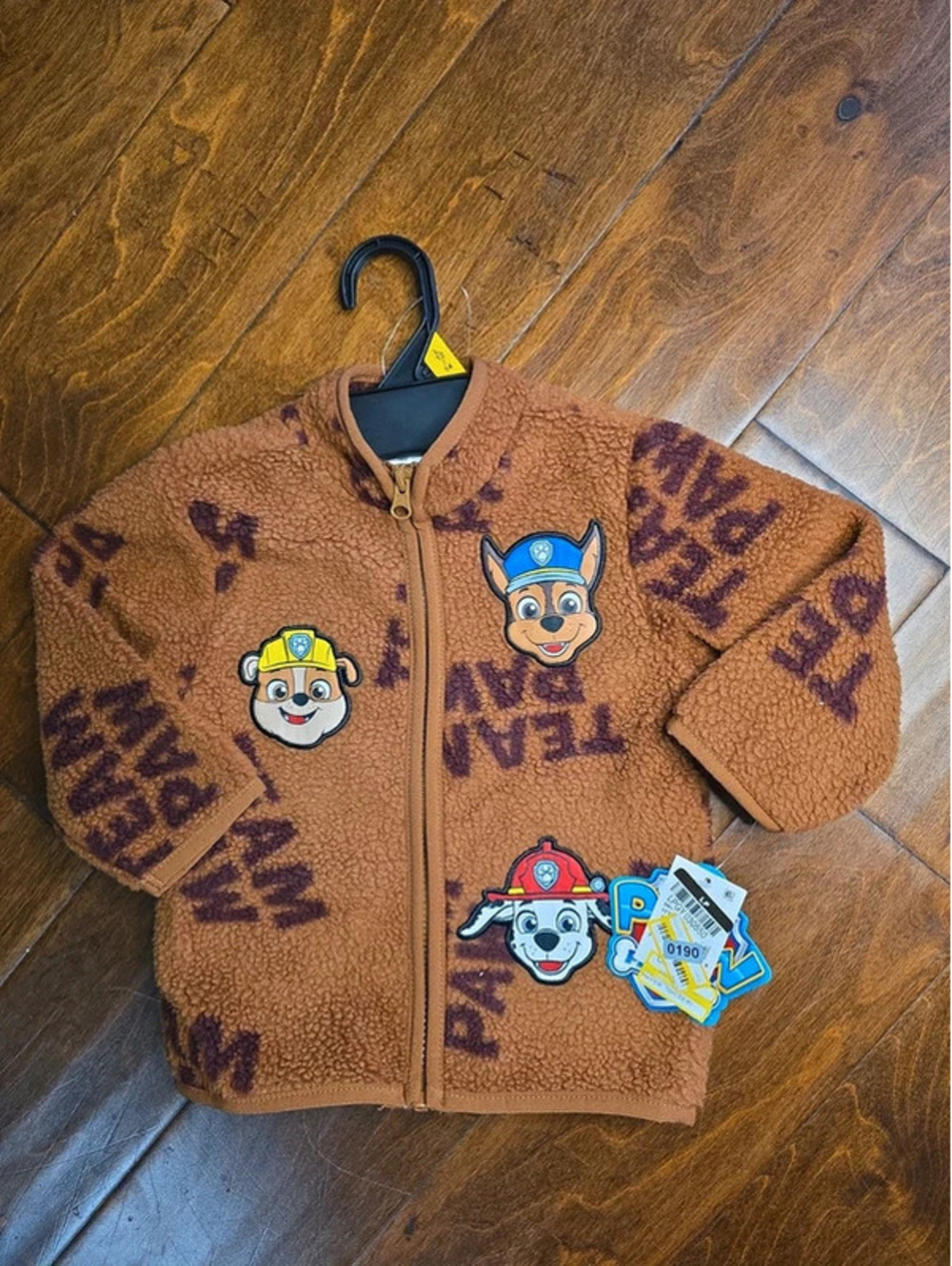 18m brand new paw patrol jacket item 190G2